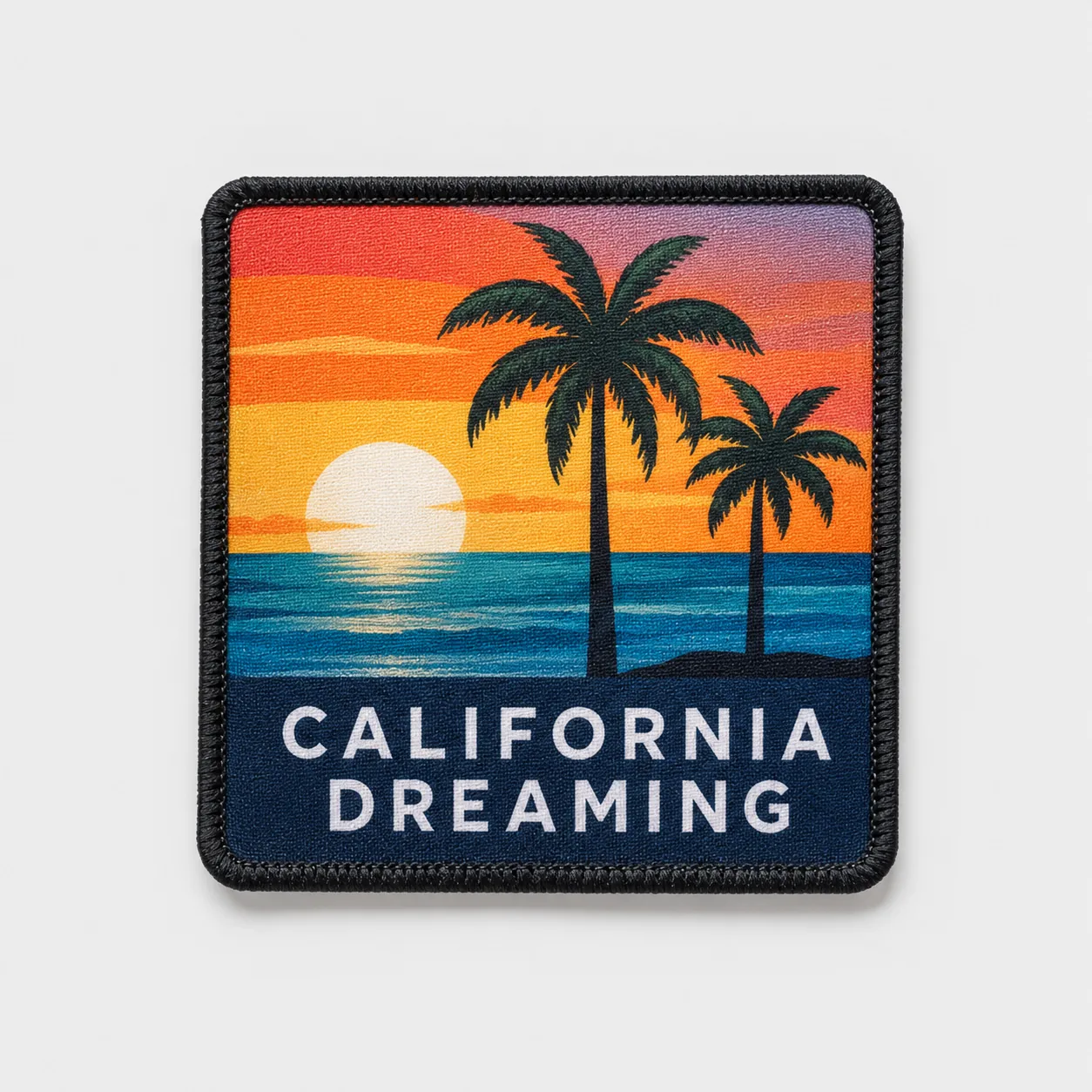 Custom Printed Patches material reference